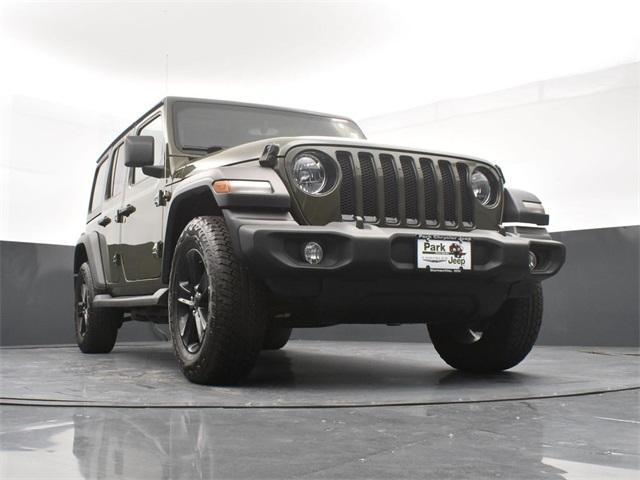used 2021 Jeep Wrangler Unlimited car, priced at $34,977