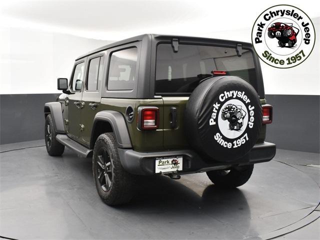 used 2021 Jeep Wrangler Unlimited car, priced at $34,977