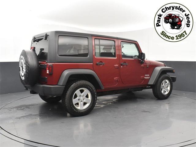 used 2013 Jeep Wrangler Unlimited car, priced at $17,377