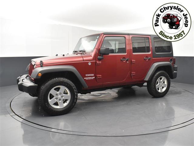 used 2013 Jeep Wrangler Unlimited car, priced at $17,377