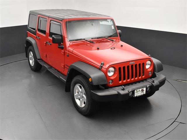 used 2014 Jeep Wrangler Unlimited car, priced at $19,789