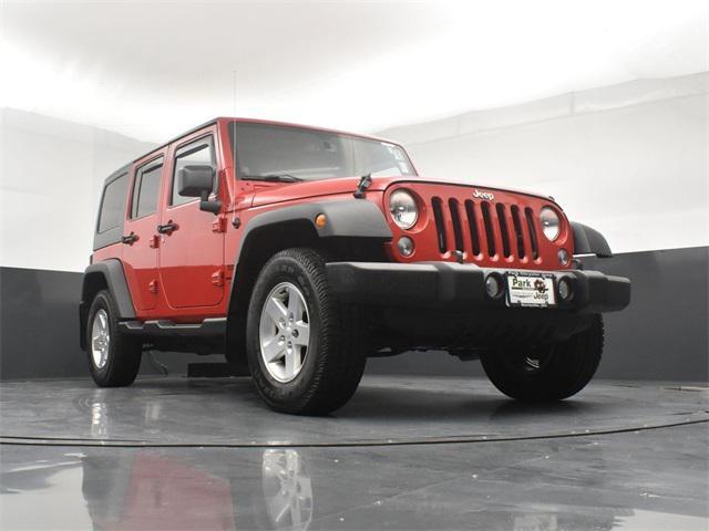 used 2014 Jeep Wrangler Unlimited car, priced at $19,789