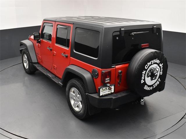 used 2014 Jeep Wrangler Unlimited car, priced at $19,789