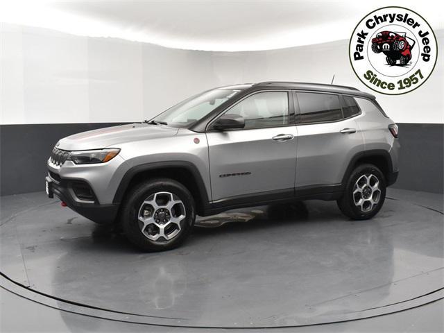 used 2022 Jeep Compass car, priced at $24,646