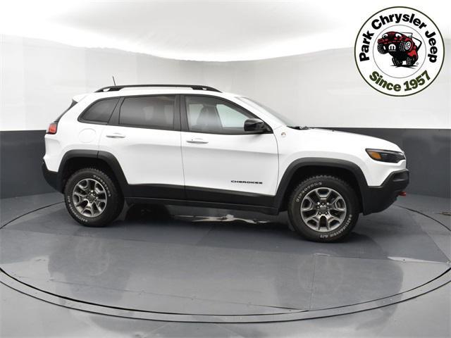 used 2022 Jeep Cherokee car, priced at $27,554