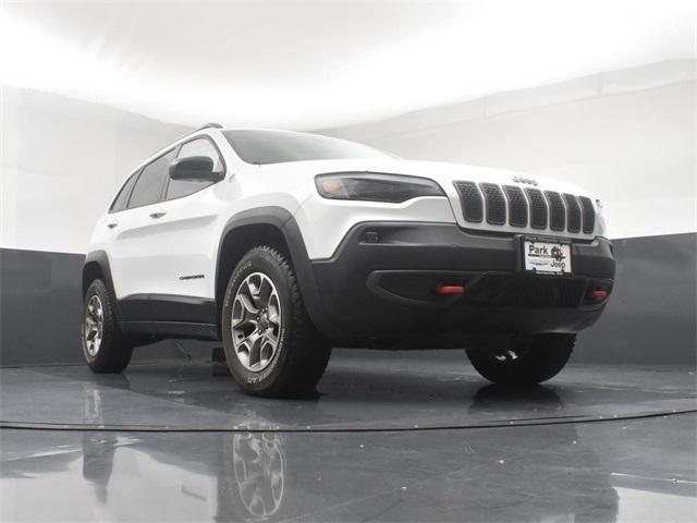 used 2022 Jeep Cherokee car, priced at $27,554