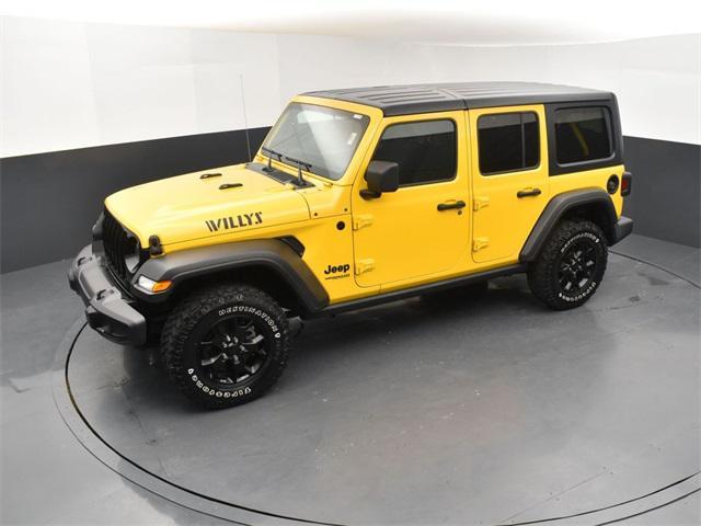 used 2021 Jeep Wrangler car, priced at $33,753