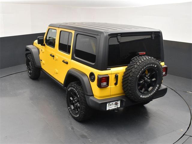 used 2021 Jeep Wrangler car, priced at $33,753