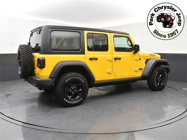 used 2021 Jeep Wrangler car, priced at $33,753