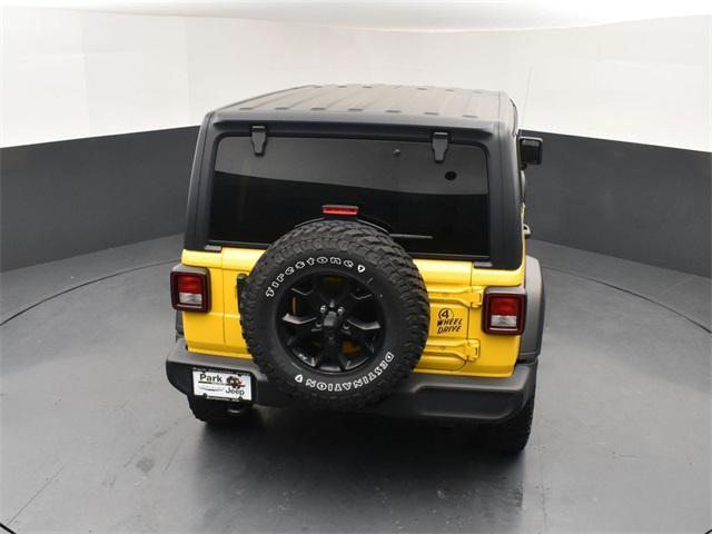 used 2021 Jeep Wrangler car, priced at $33,753