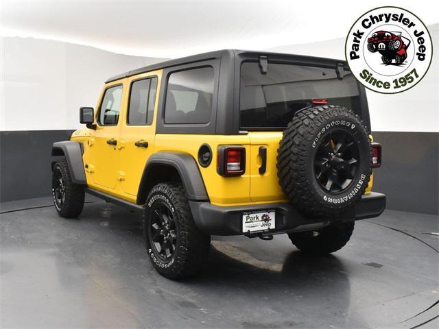 used 2021 Jeep Wrangler car, priced at $33,753