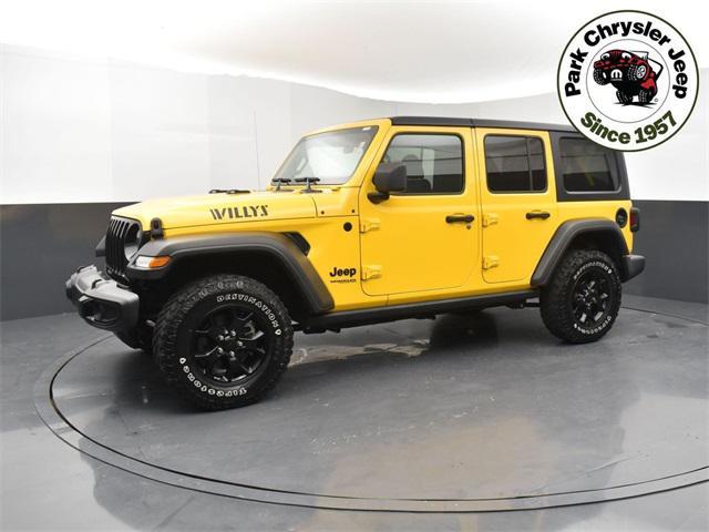 used 2021 Jeep Wrangler car, priced at $33,753