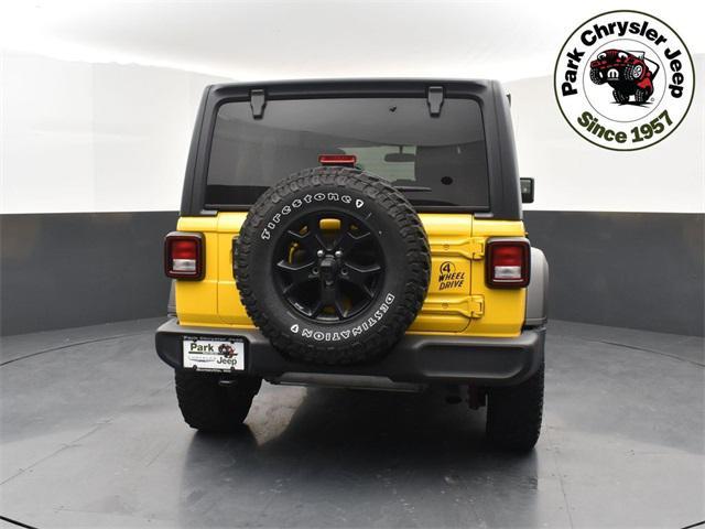 used 2021 Jeep Wrangler car, priced at $33,753