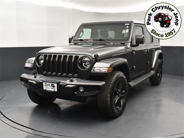 used 2022 Jeep Wrangler Unlimited car, priced at $36,692