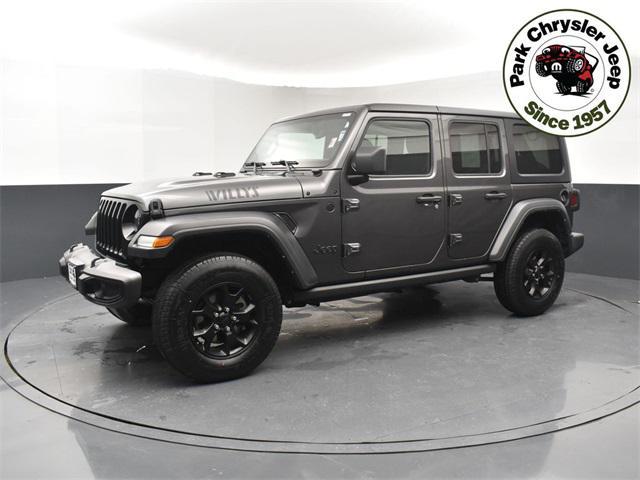 used 2021 Jeep Wrangler car, priced at $29,833