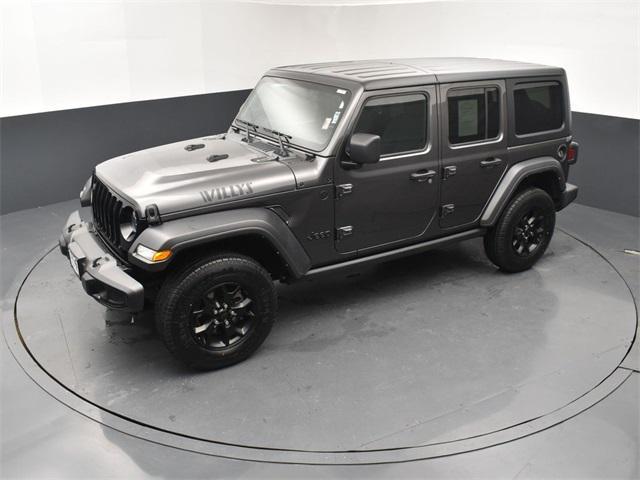 used 2021 Jeep Wrangler car, priced at $29,833