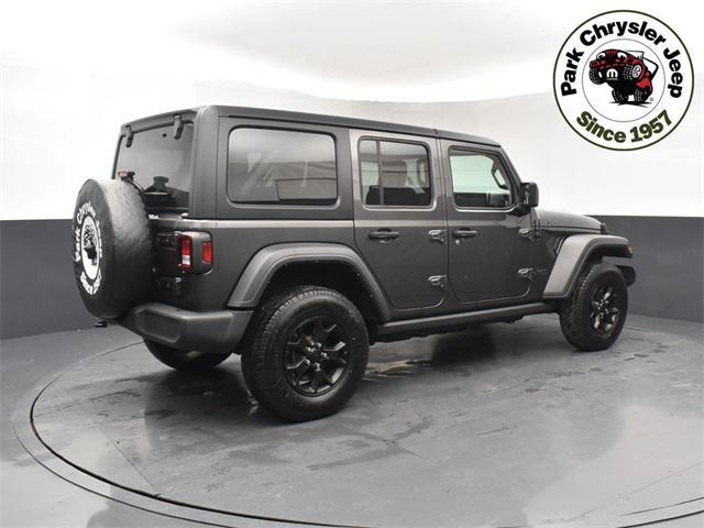 used 2021 Jeep Wrangler car, priced at $29,833