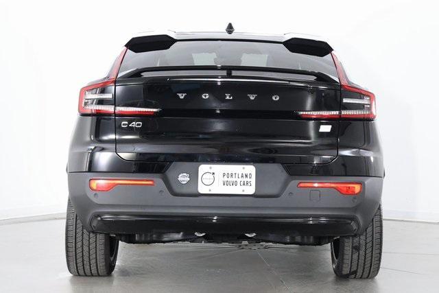 used 2023 Volvo C40 Recharge Pure Electric car, priced at $33,990