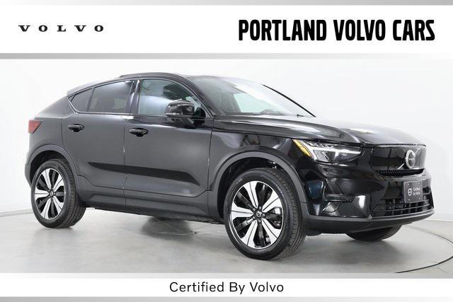 used 2023 Volvo C40 Recharge Pure Electric car, priced at $33,990