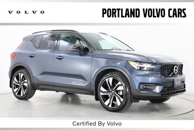 used 2022 Volvo XC40 car, priced at $30,990