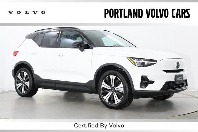 used 2023 Volvo XC40 Recharge Pure Electric car, priced at $33,890