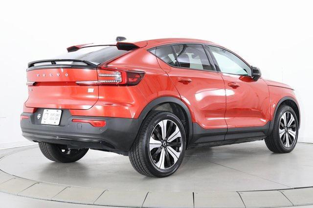 used 2023 Volvo C40 Recharge Pure Electric car, priced at $29,590