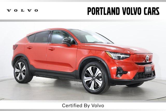 used 2023 Volvo C40 Recharge Pure Electric car, priced at $31,990