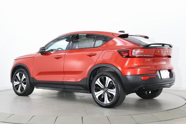 used 2023 Volvo C40 Recharge Pure Electric car, priced at $29,590