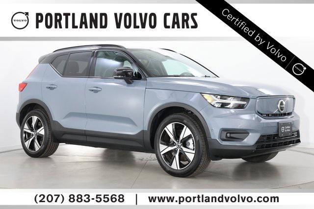 used 2022 Volvo XC40 Recharge Pure Electric car, priced at $36,990
