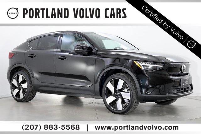 used 2023 Volvo C40 Recharge Pure Electric car, priced at $37,990