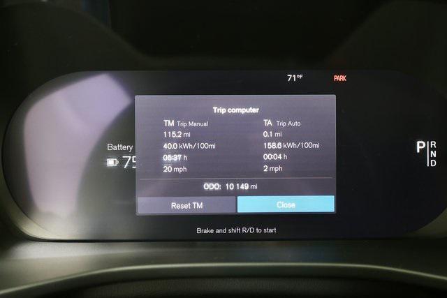 used 2023 Volvo C40 Recharge Pure Electric car, priced at $33,990