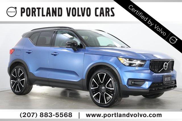 used 2021 Volvo XC40 car, priced at $32,690
