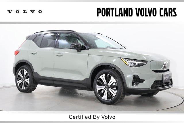 used 2023 Volvo XC40 Recharge Pure Electric car, priced at $28,690