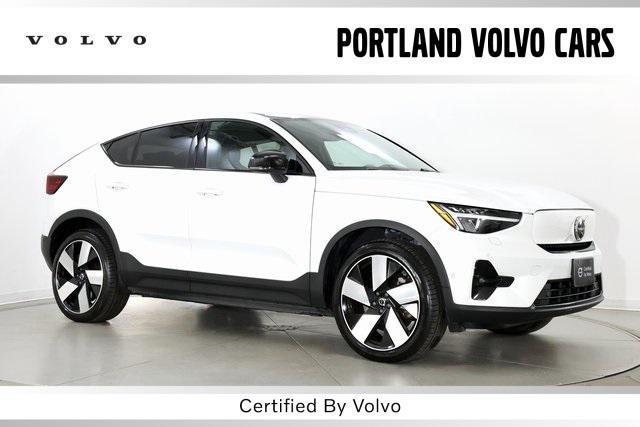 used 2023 Volvo C40 Recharge Pure Electric car, priced at $30,990