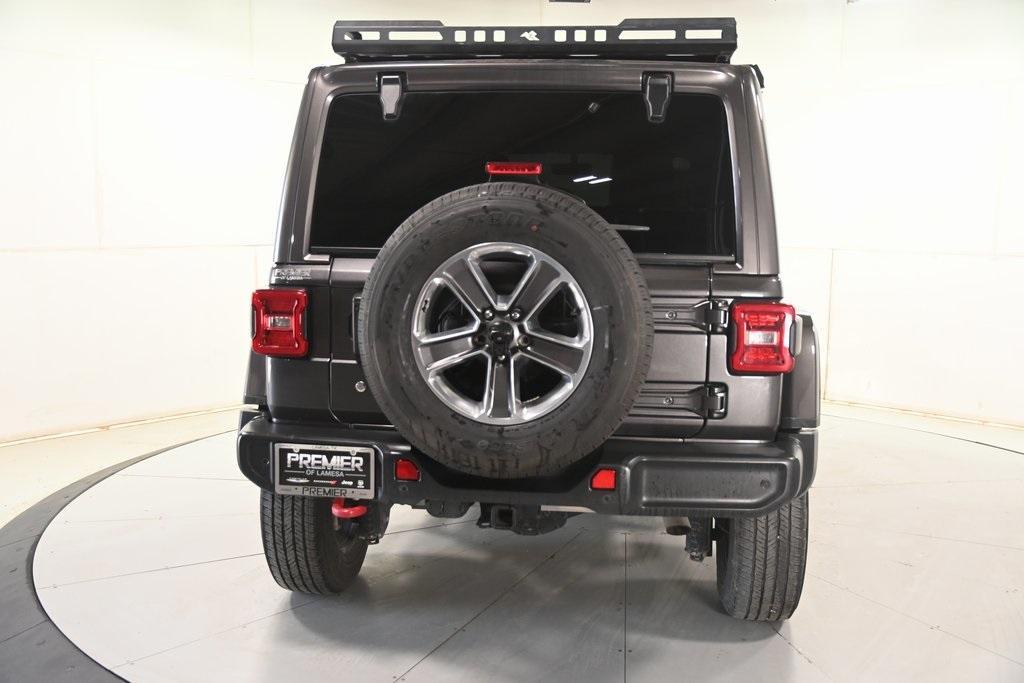used 2020 Jeep Wrangler Unlimited car, priced at $34,299
