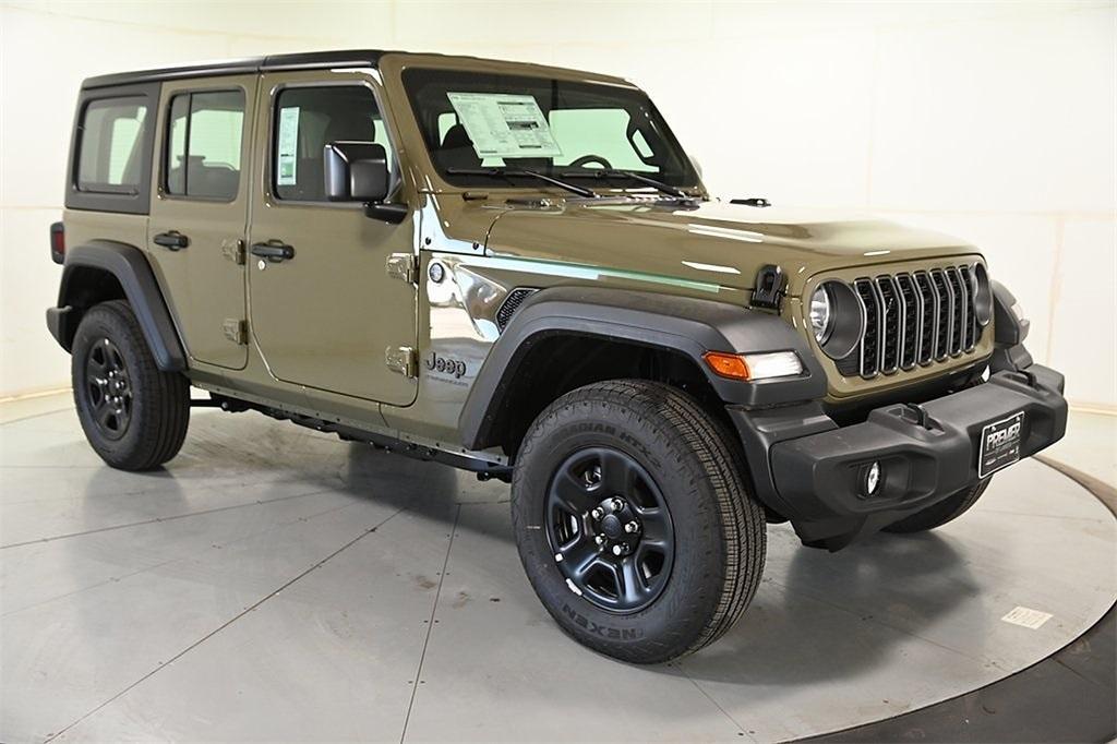 new 2025 Jeep Wrangler car, priced at $40,180