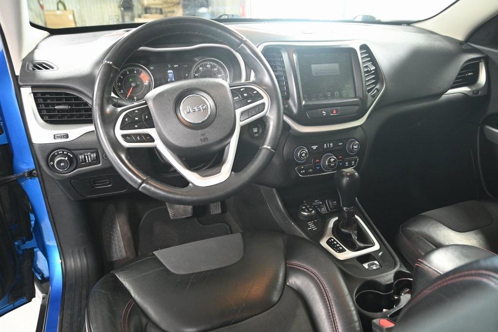 used 2018 Jeep Cherokee car, priced at $16,717