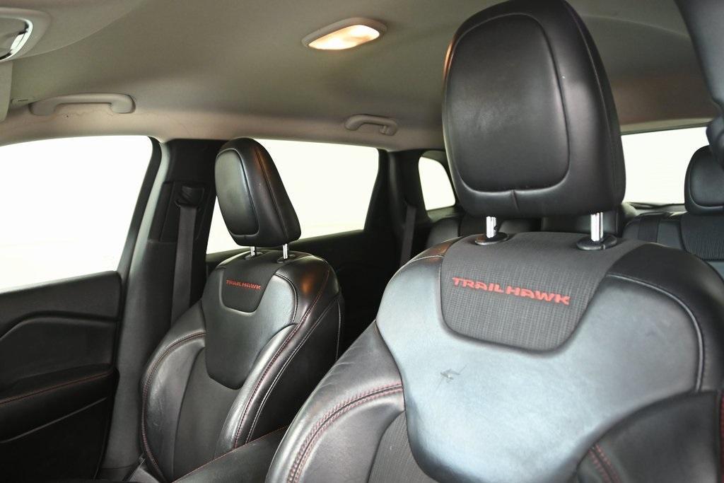 used 2018 Jeep Cherokee car, priced at $16,717