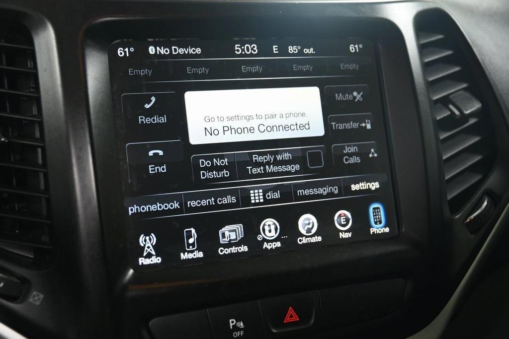 used 2018 Jeep Cherokee car, priced at $16,717