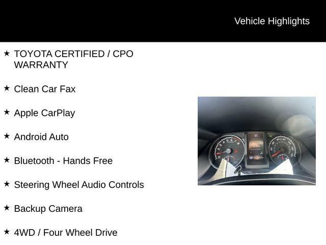 used 2021 Toyota Tacoma car, priced at $34,418