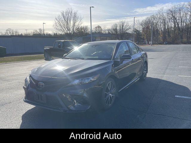 used 2021 Toyota Camry car, priced at $23,370