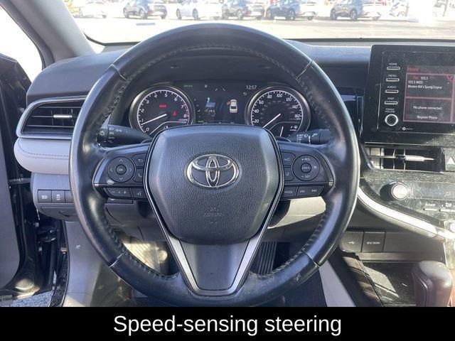 used 2021 Toyota Camry car, priced at $23,370