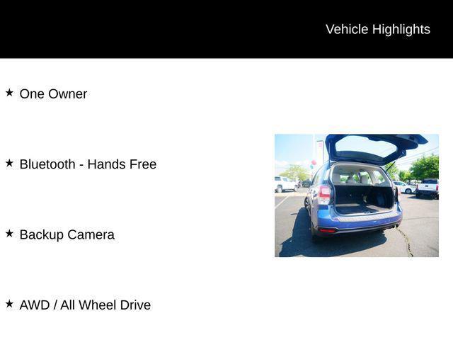 used 2017 Subaru Forester car, priced at $13,903