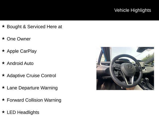 used 2020 Toyota Corolla car, priced at $19,445