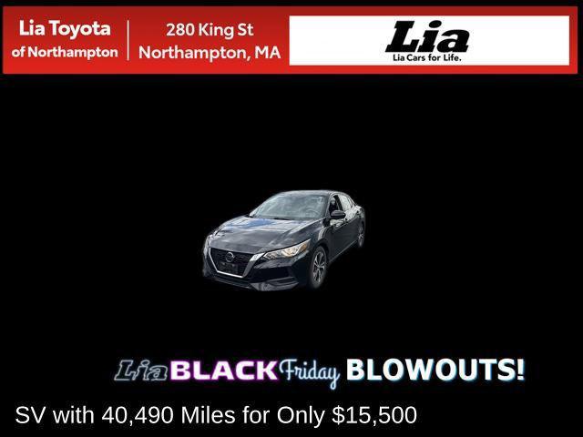 used 2021 Nissan Sentra car, priced at $15,500