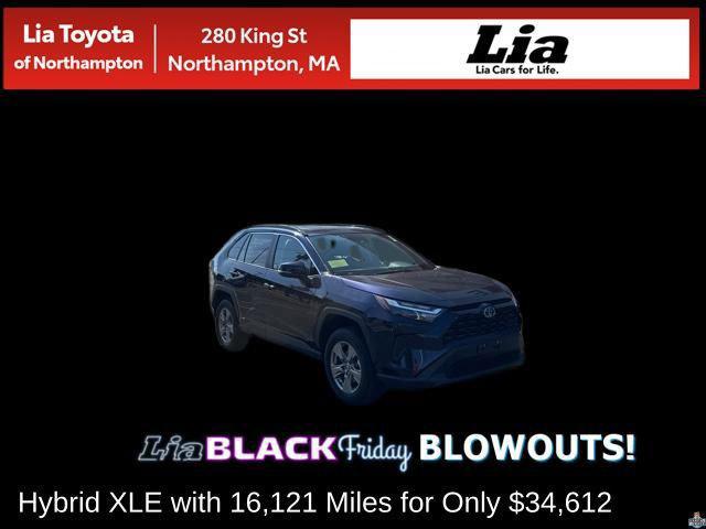 used 2024 Toyota RAV4 Hybrid car, priced at $34,612