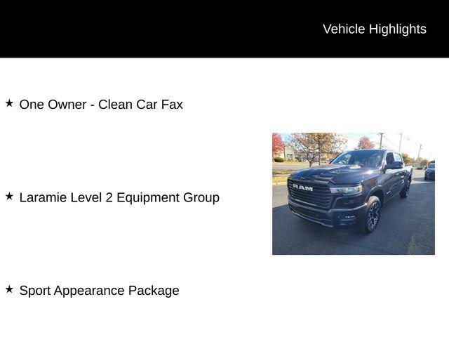 used 2025 Ram 1500 car, priced at $46,889