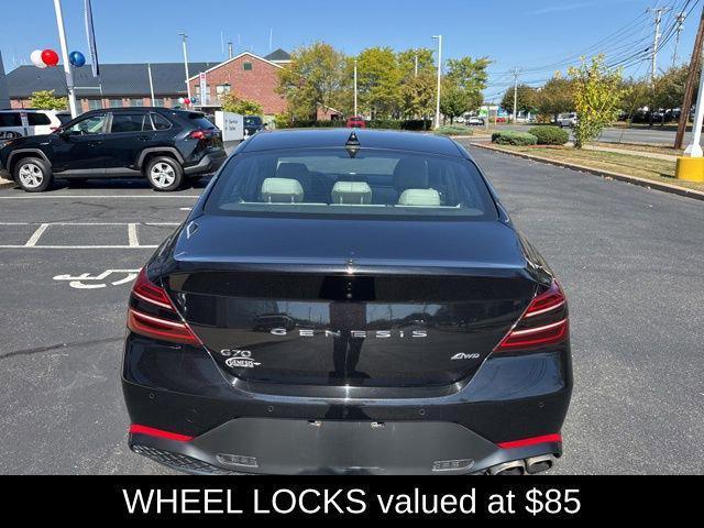 used 2023 Genesis G70 car, priced at $28,675