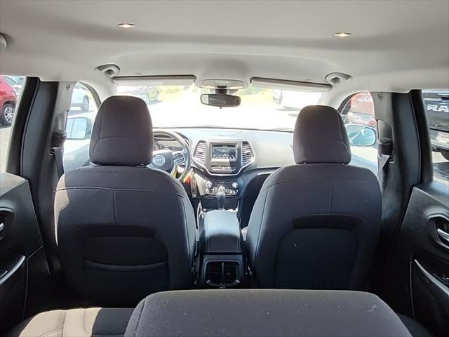 used 2021 Jeep Cherokee car, priced at $19,495