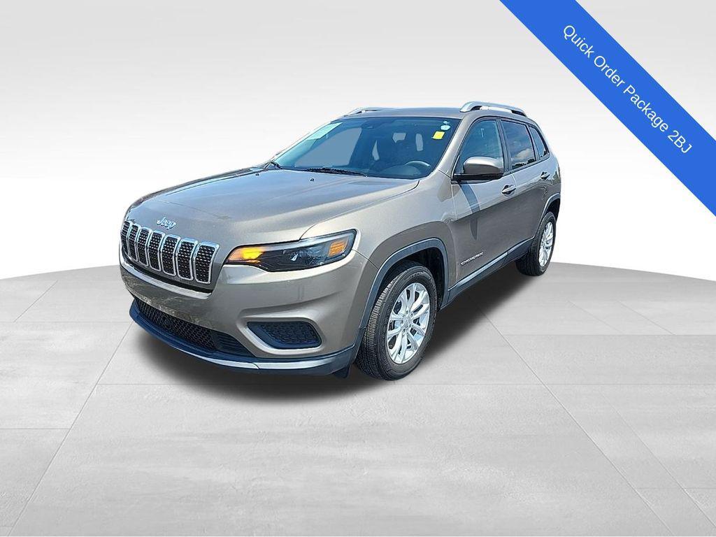 used 2021 Jeep Cherokee car, priced at $18,495